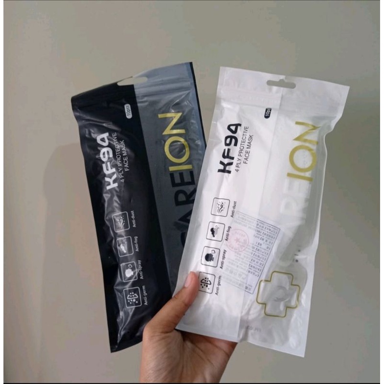 Twins Pack(20pcs) KF94 Careion Black White