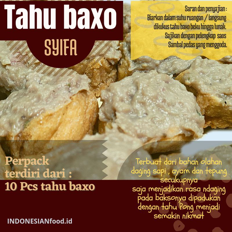 

Tahu Baxo Daging Asli Semarang Premium Paket isi 10