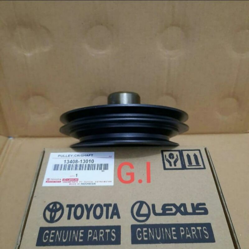 Pully Kruk As Pully Ker As Damper Pulley Crankshaft Toyota Kijang 7k Bensin Kijang Bensin