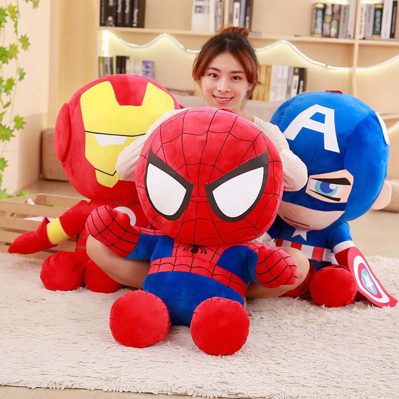 28cm Spider Man Soft Plush Marvel Super Hero Stuffed Toy Doll Gift Collection