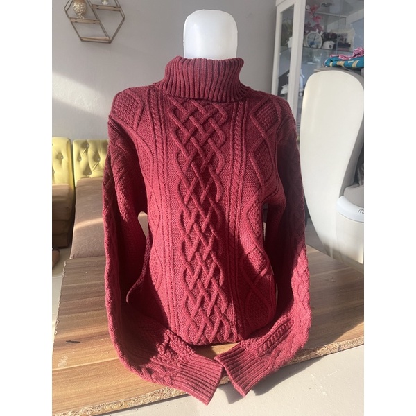 IMPORT MOLLAD Turtleneck Premium Best seller Wool Top Dress Winter Musim Dingin