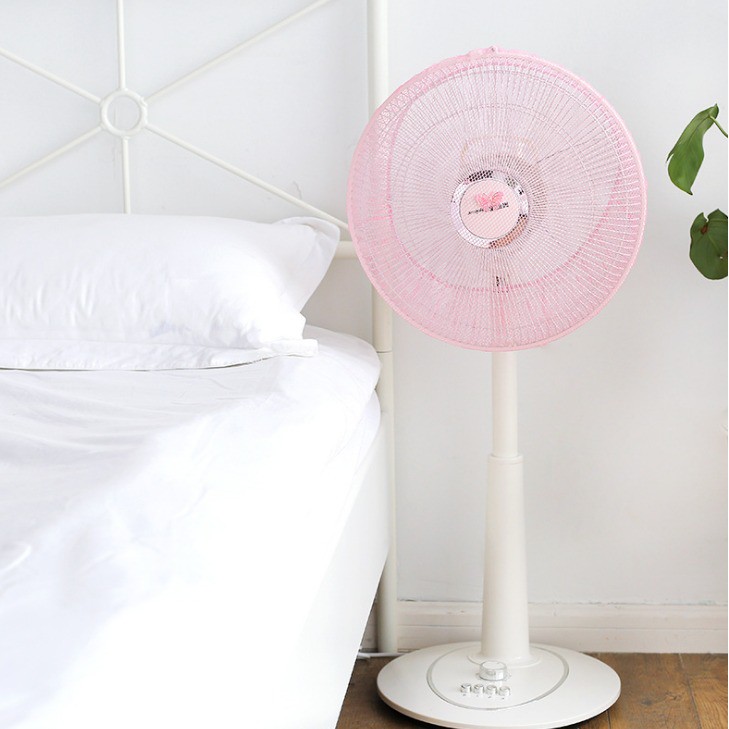 Grosir - H619 Sarung Pembungkus Kipas/Penutup &amp; Pelindung Kipas Angin/Jaring Fan Cover Baby Safety
