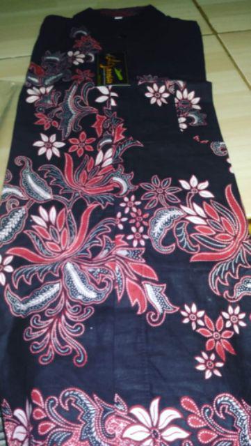 Kemeja Batik Pria Ppbtk07 Modern Lengan Panjang Casual Modis Trendy Masa Kini M L Xl Asli Pekalongan