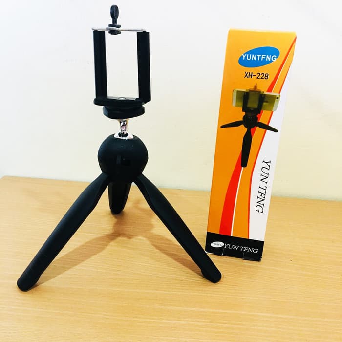 Tripod Mini YT228 + Holder U dudukan hp Selfie