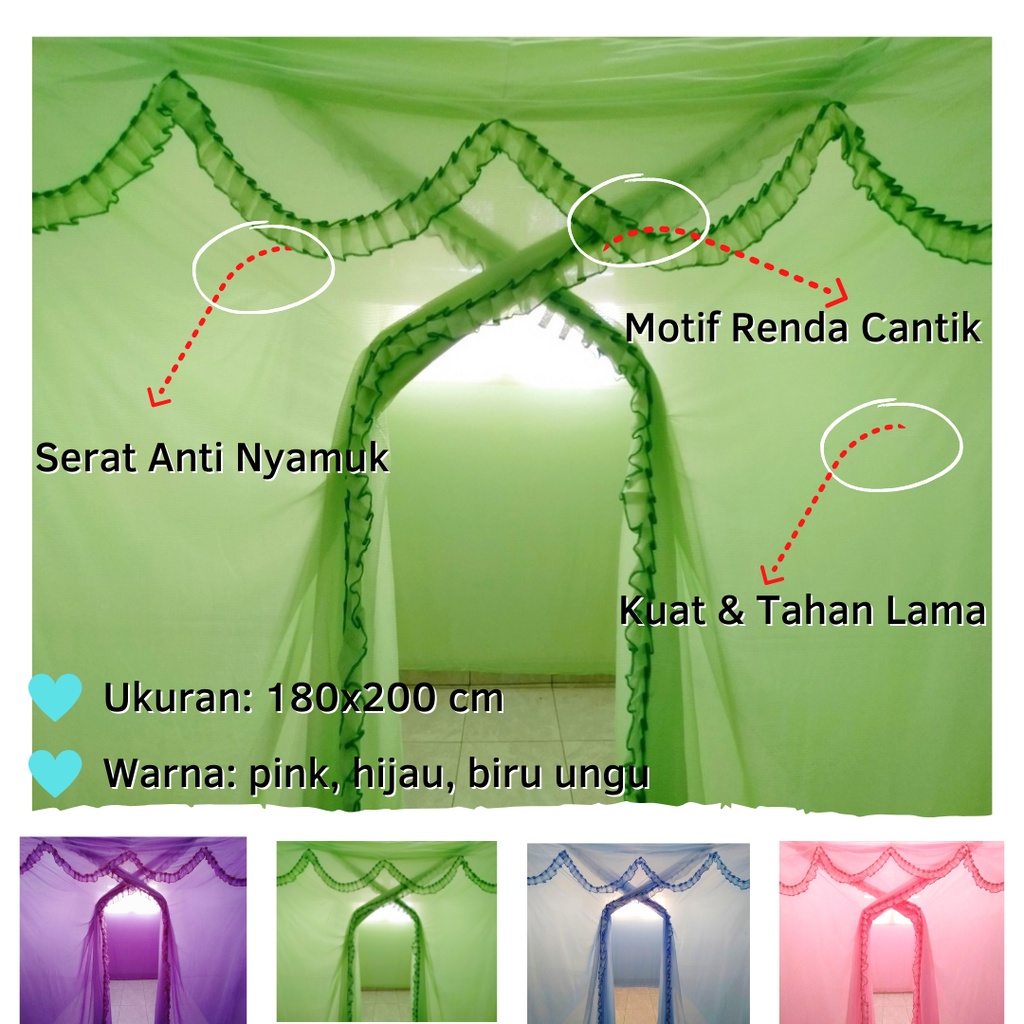 Kelambu Nyamuk Jumbo Anti Nyamuk