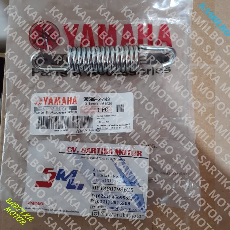 (100% Ori ) Per Standar Tengah 0/ Spring Tension Scorpio RXZ 0/ 90506-35149 Bagus Gan