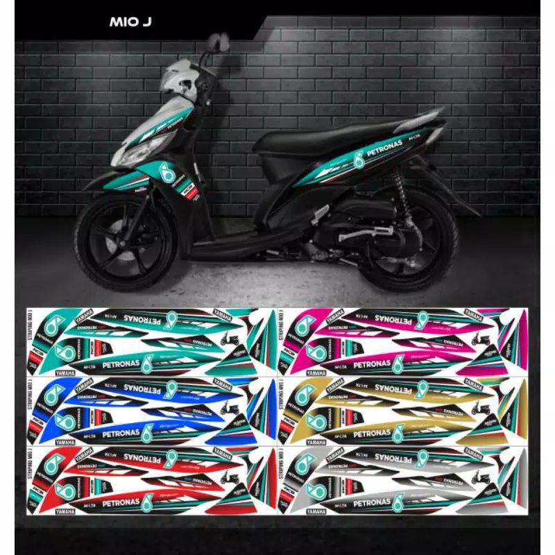 striping motor Mio j pertronas