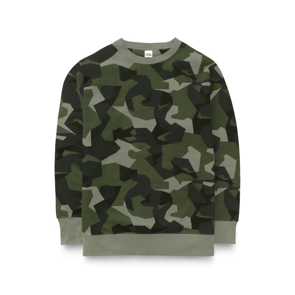 Human Greatness Crewneck Camouflage