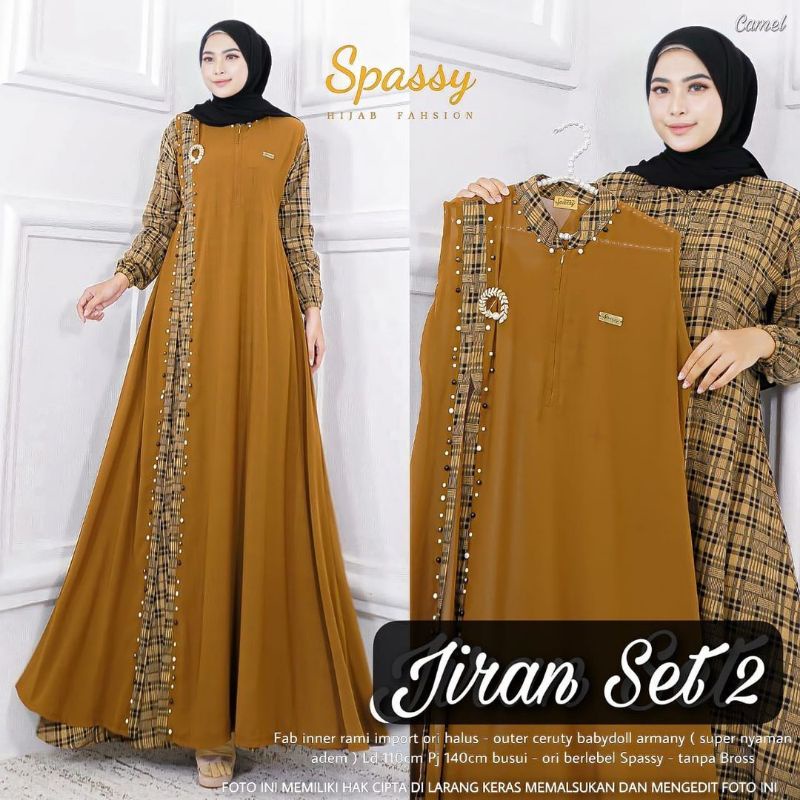 ✅(BISA COD) JIRAN SET 2 & 8 / GRANDE SET ORIGINAL SPASSY 100%