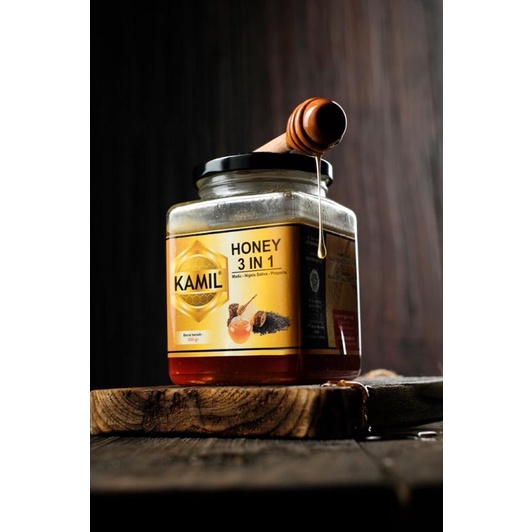 

Honey 3in1 Kamil 500 gram