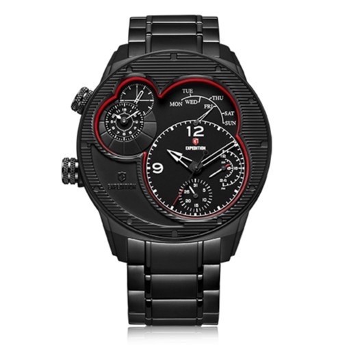Expedition 6737 Black Red Free Kompas original garansi resmi 1 tahun