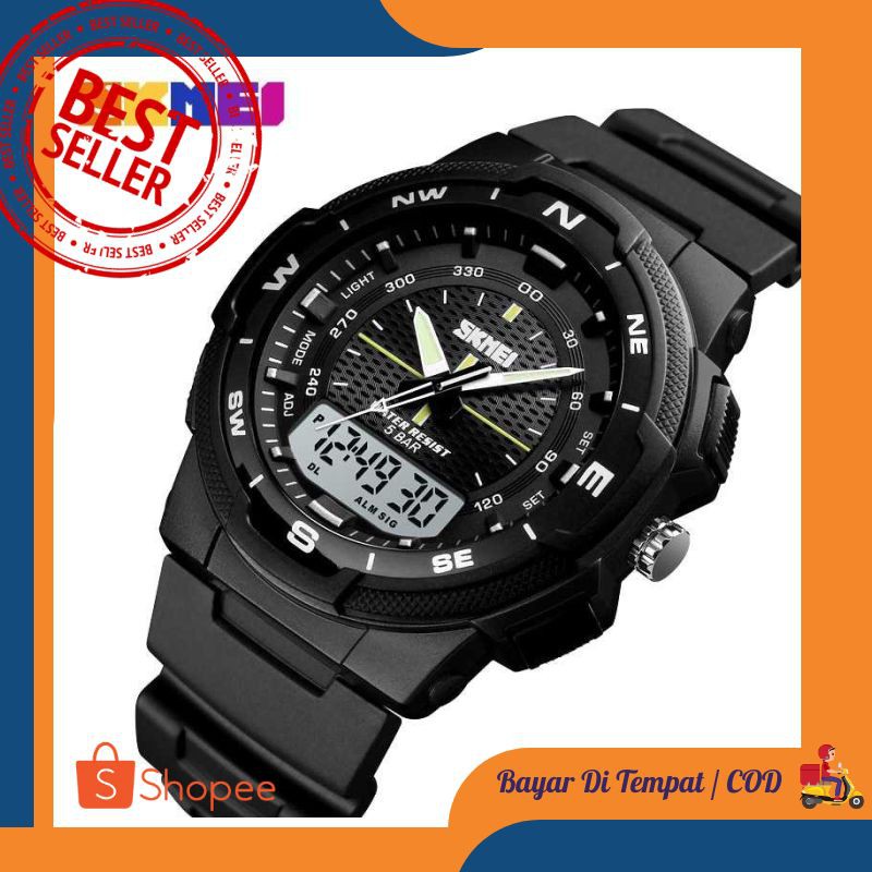 SKMEI Jam Tangan Analog Digital Pria /- 1454-