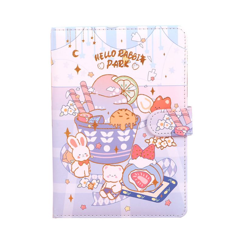 Buku Notebook Lucu Diary Agenda Import Hello Rabbit Park