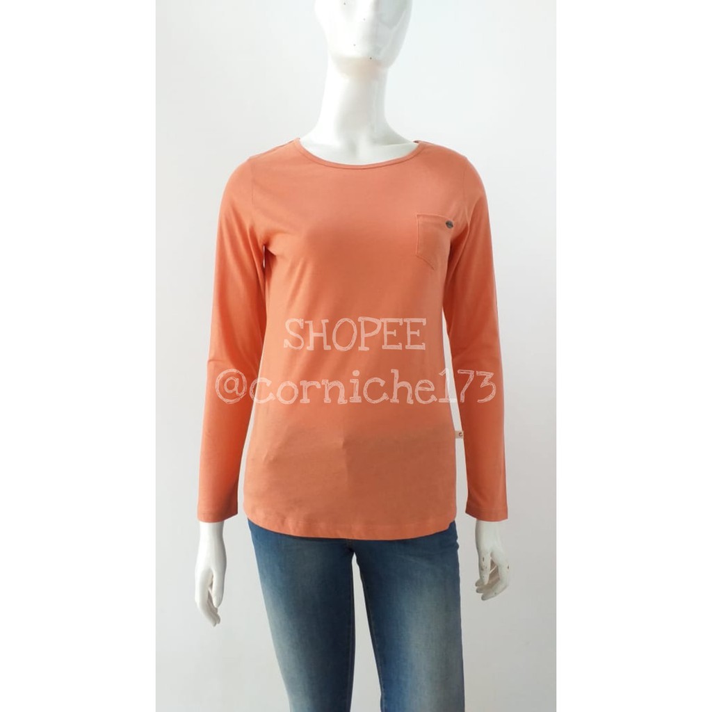 Corniche Pocket Tee Orange - TV230866