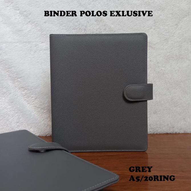 

BINDER POLOS EXCLUSIVE WARNA GREY A5 DAN B5