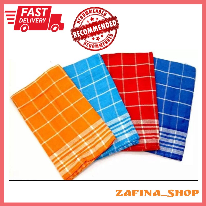 SERBET WARNA / LAP MAKAN 12 PCS/ SERBET DAPUR LAP PIRING 12 PCS