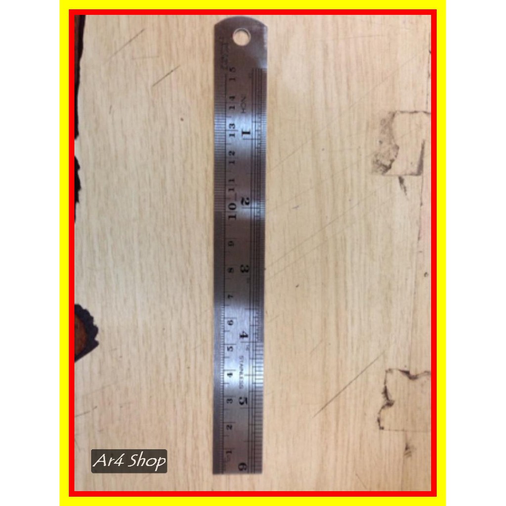 

Penggaris Besi Stainless Steel Ruler - Joyko - 15 Cm