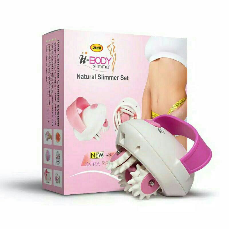 Jaco U-Body Slimmer 100% Asli JACO Alat Pelangsing Badan Penghancur Lemak Original