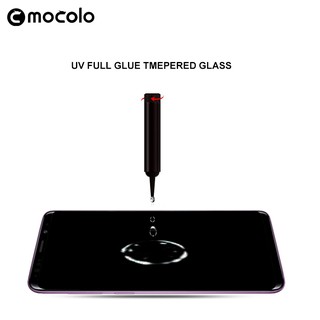 Mocolo Samsung Note 8 Note 9 UV Liquid Glass 3D Tempered Glass Full Cover Edge Guard