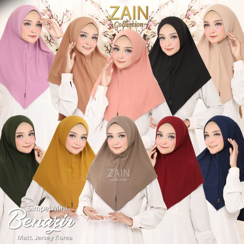 Bergo Simple BENAZIR Ori Zain Hijab