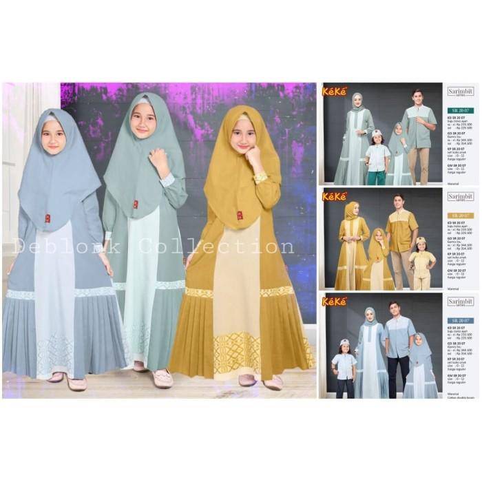 Keke Sarimbit Gamis Anak Sr 20 07 Link Untuk Size 0 - 9