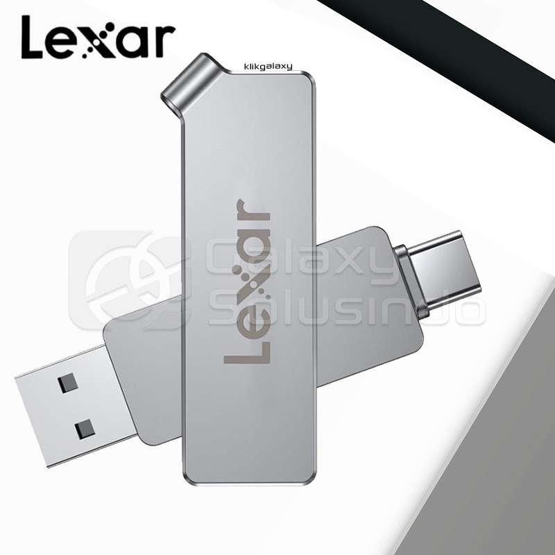 LEXAR JUMPDRIVE D30c Dual Drive 128GB USB 3.0 Type C - Flash Drive