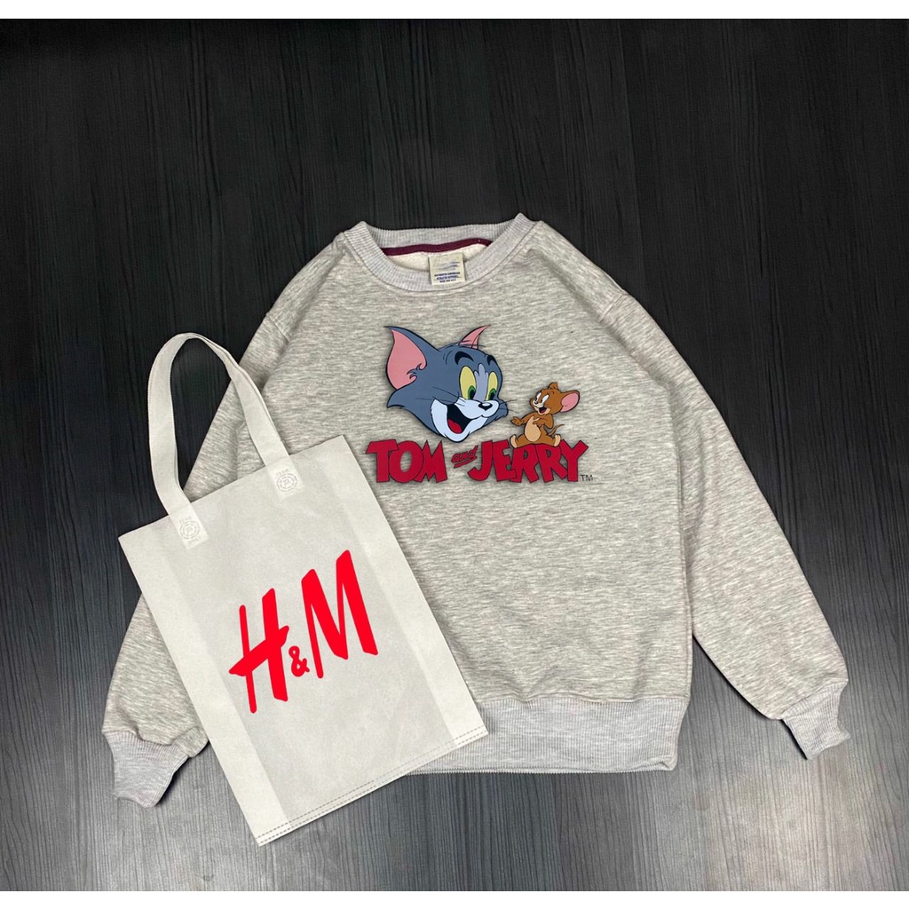 CREWNECK TOM&amp;JARRY FREE TOTEBG