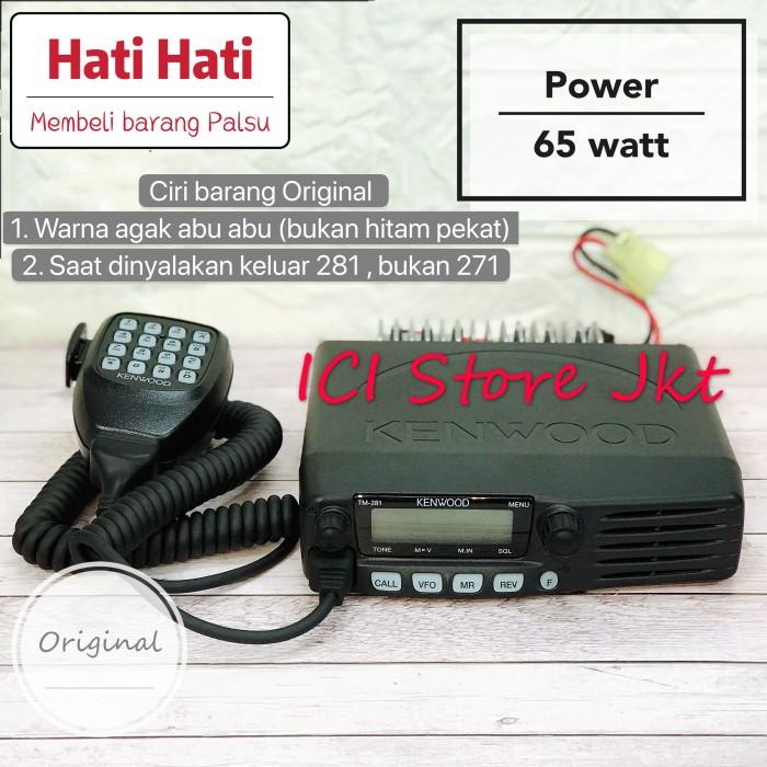 Talk | Radio Rig Kenwood Tm 281 A Original Berkualitas