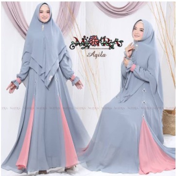 AZHARI SYARI muslimah masa kini baju pesta muslim syari modern pakaian wanita dewasa muslim muslimah