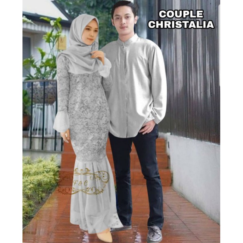 CP CHRISTALIA COUPLE / PASANGAN BRUKAT BALOTELI 3 UKURAN