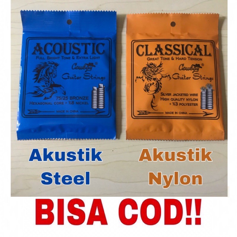 Senar Gitar Akustik COWBOY Original