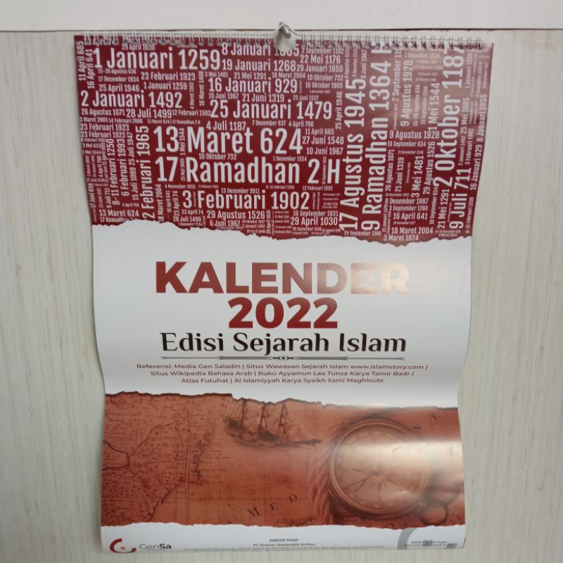 

Kalender 2023 atau 2022 Edisi Sejarah Islam