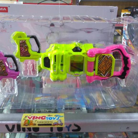 Sangat Nyaman.. kamen rider ex aid dx gamer driver henshin plus gashat recast kw non ori