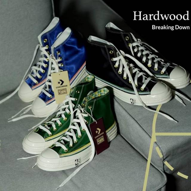 Converse 70s X NBA Original 100% Black Blue Green