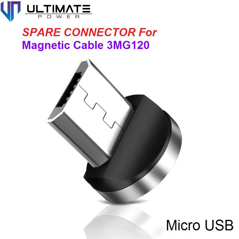Konektor harger Micro Gen 1 Ultimate Power Konektor Micro USB untuk Magnetic Cable 3MG120 original