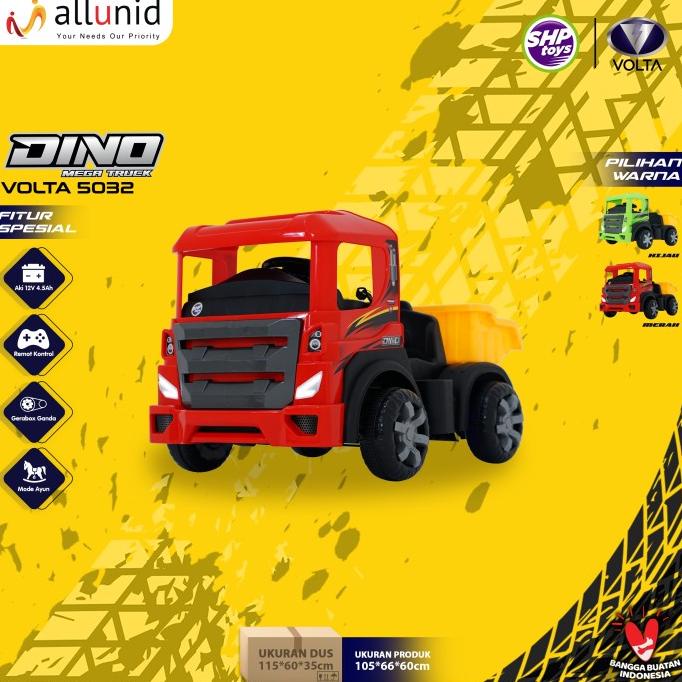 Mainan Anak Mobil Aki Truck Pasir - Mega Truck - VOLTA 5032