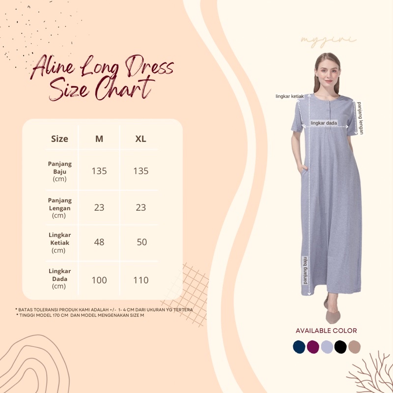 ALINE LONG DRESS BY MYJIVI