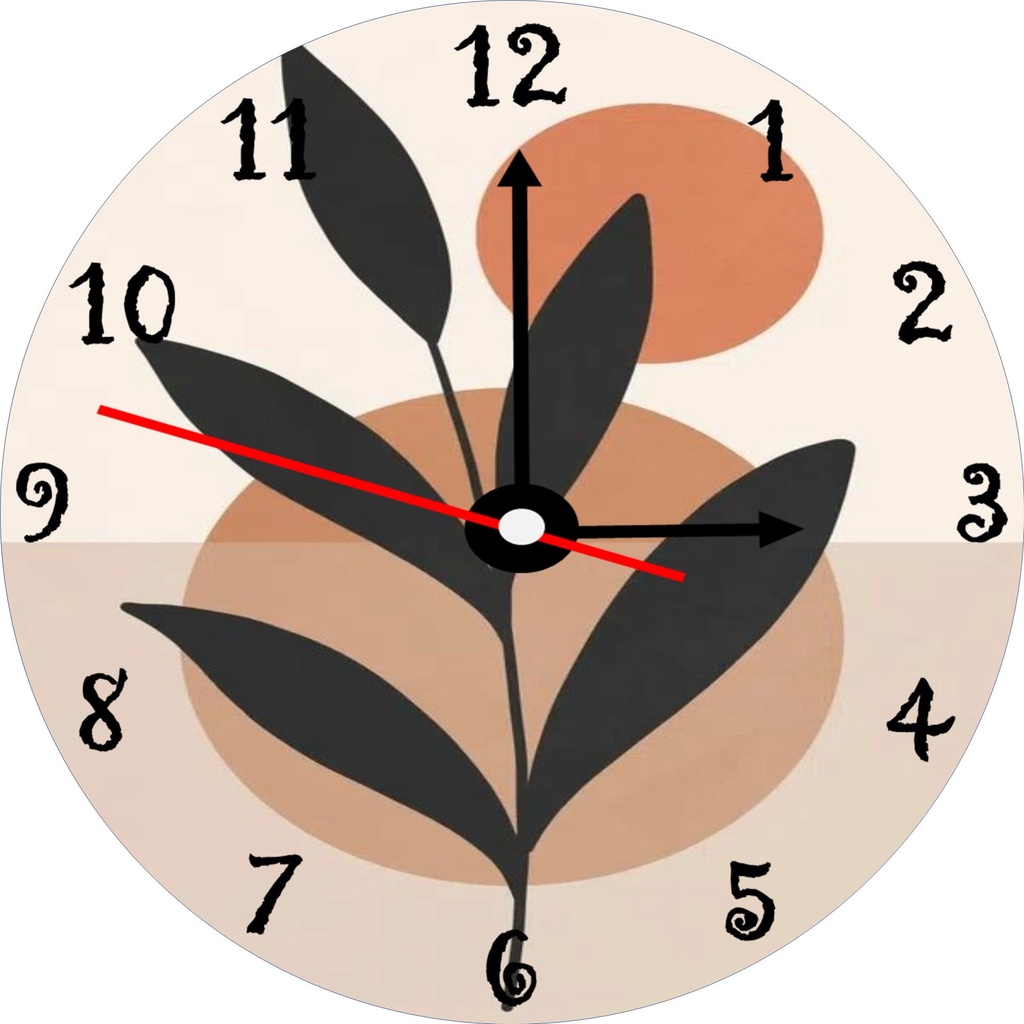 Jam Dinding Kayu Minimalis Aesthetic / Jam Dinding Vintage Unik-2