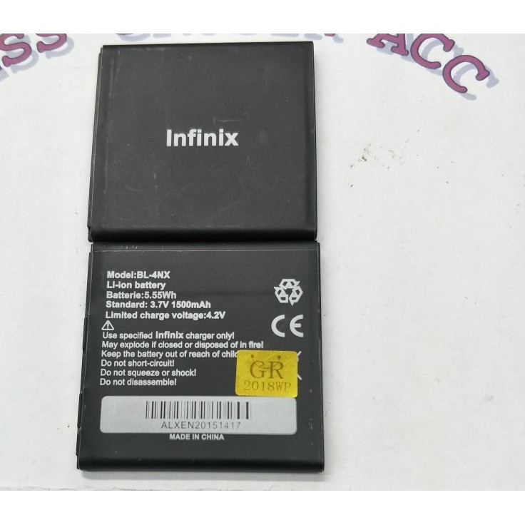 Battery Batre Baterai Infinix BL-4NX BL4NX BL 4NX