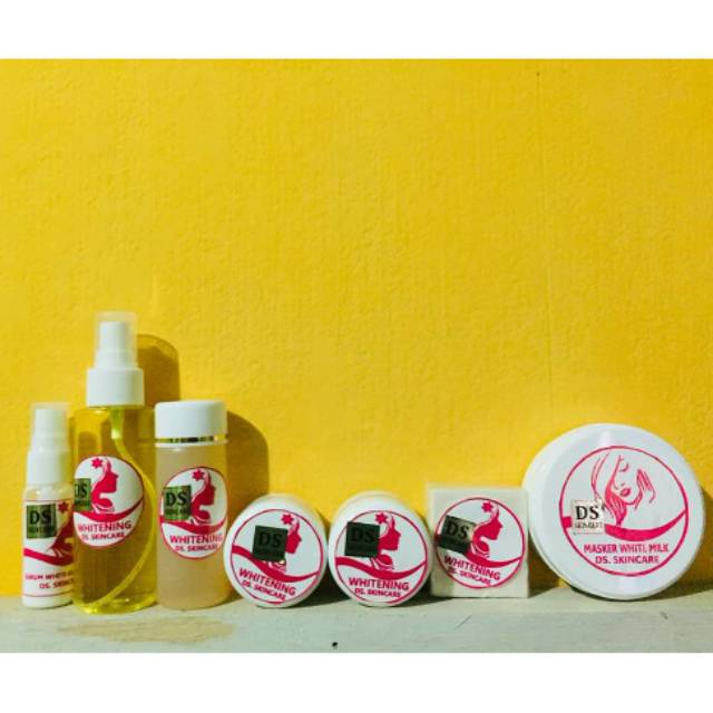 Pemutih wajah//paket komplit ds skincare//pemutih murah//pemutih ampuh/skincare murah