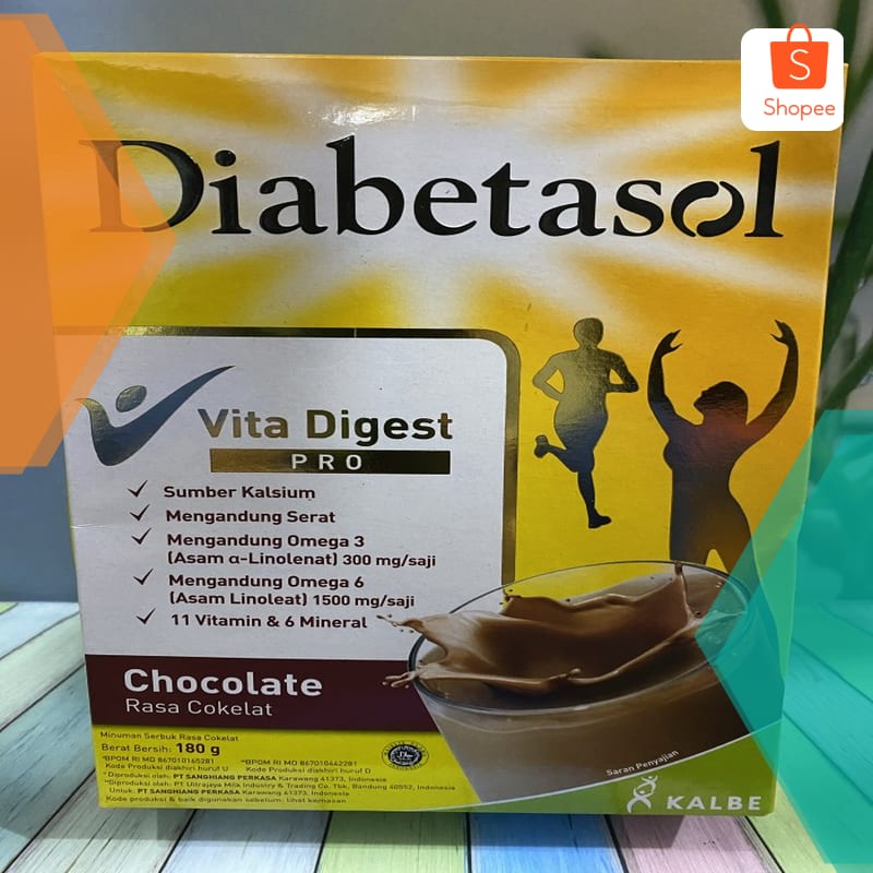 

Diabetasol 180gram cokelat Terlaris