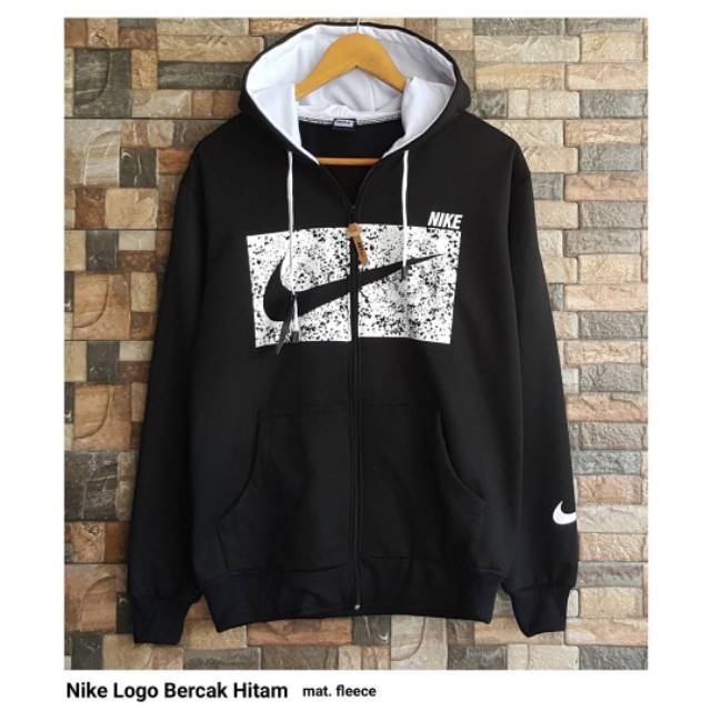 Jaket hoodie wanita fashion nike ceklis