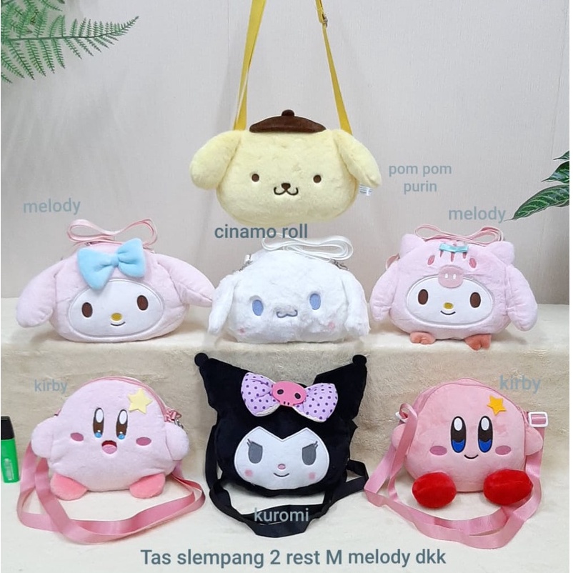 TAs Selempang Anak Melody Kuromi Cinnamonroll/Slingbag Anak Cewek