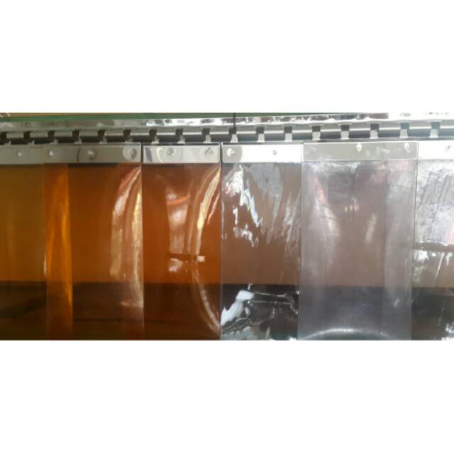 Jual Gantungan Bracket Plastic Strip Curtain PVC Shopee  