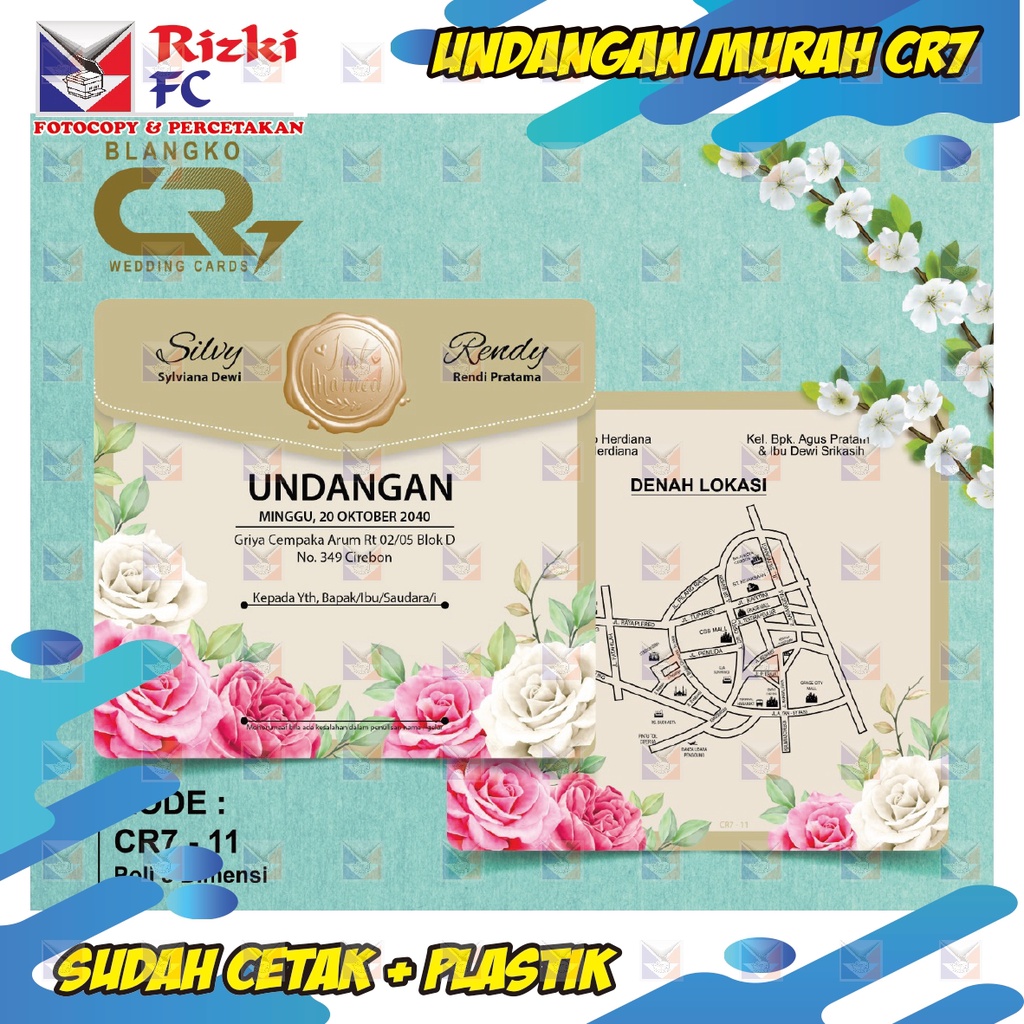 

Undangan Murah Rizki Fc CR7 11