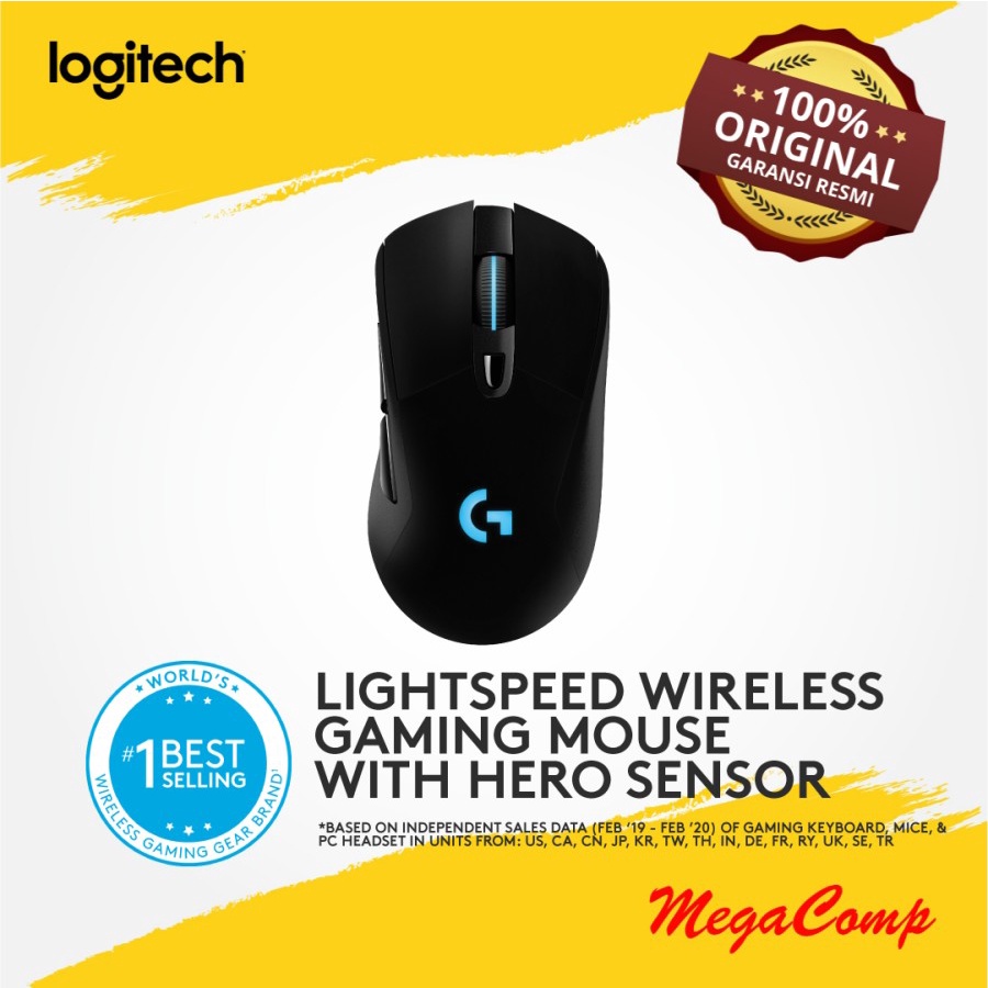 Mouse Gaming Logitech G703 HERO Lightspeed Wireless