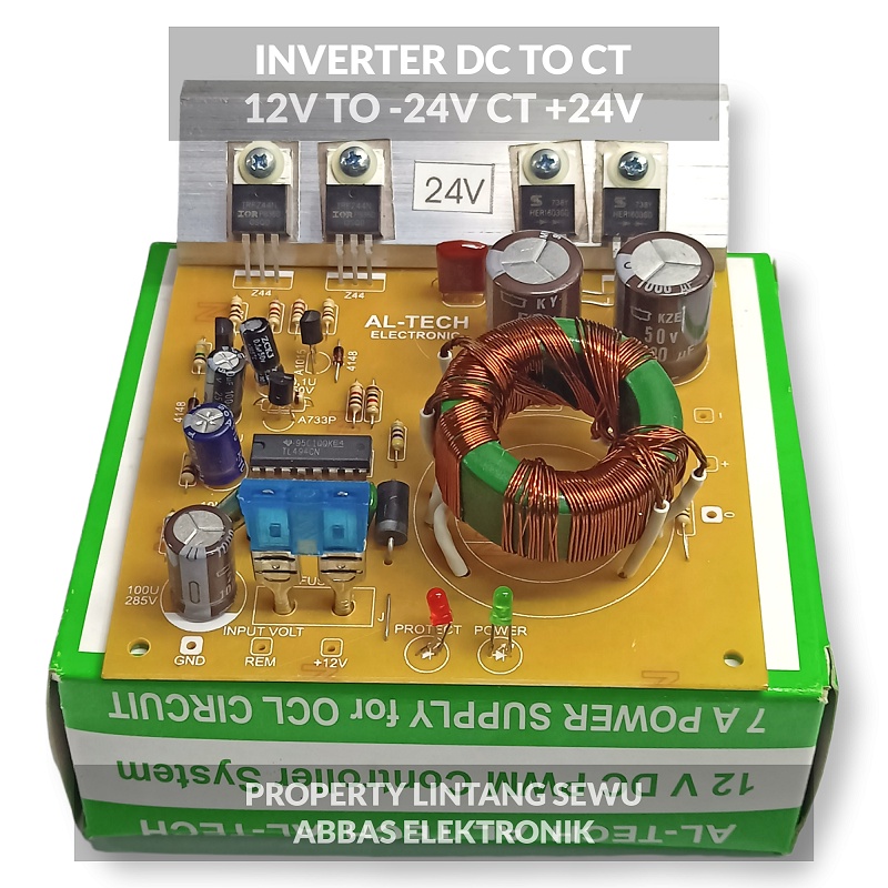 INVERTER DC 12V TO DC CT 18V 24V 32V INVERTER DC 12V KE CT 18 V 24 V 32 V