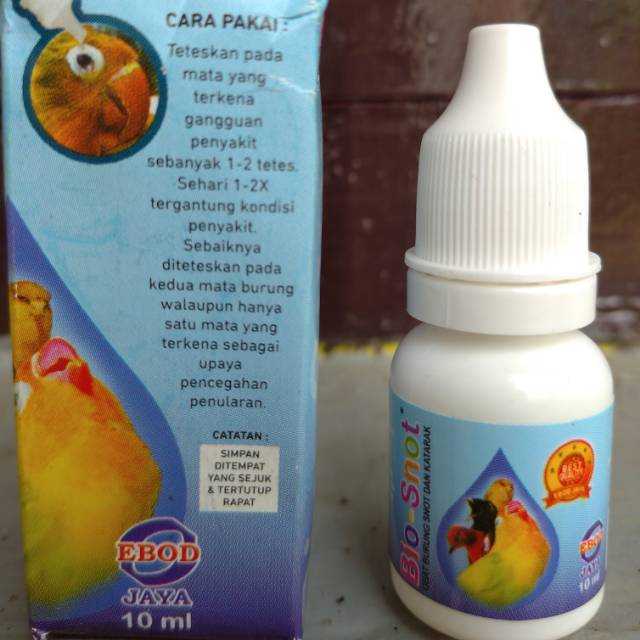 Bio snot obat mata burung produk ebod jaya