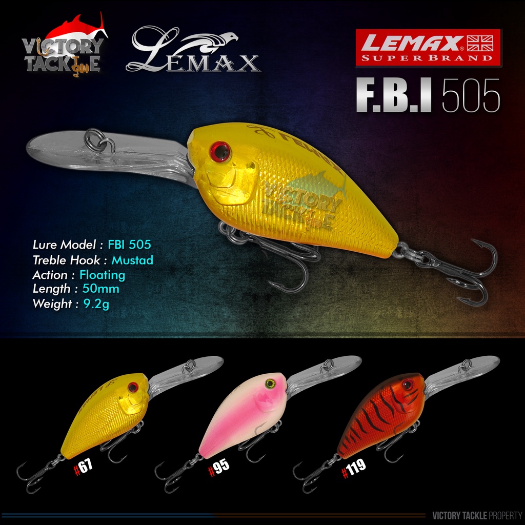 UMPAN PANCING | LEMAX LURE FBI-505