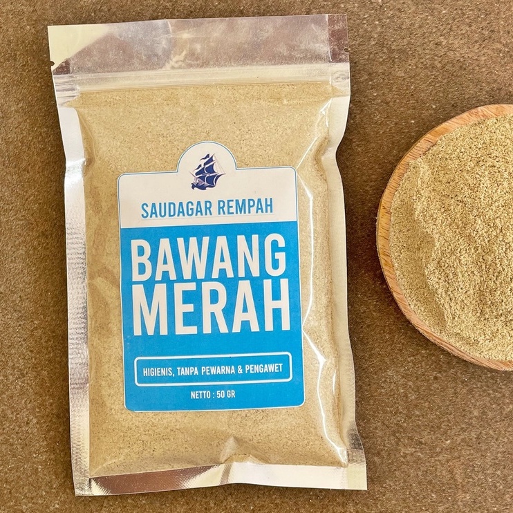 

Bawang Merah Bubuk/ Serbuk 100% Murni Tanpa Campuran. Organic Superfood